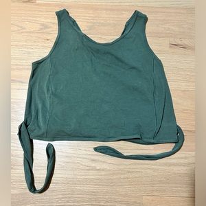 Lululemon Cropped Wrap Tank